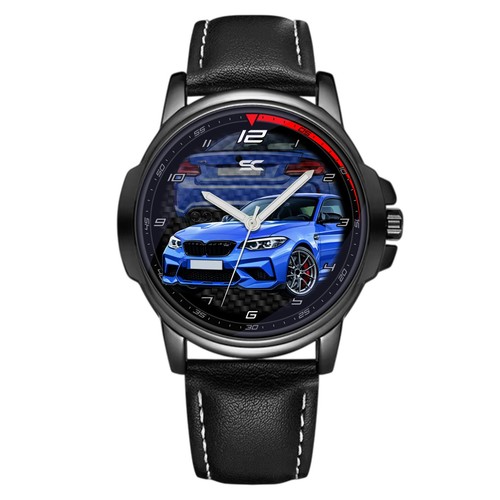 Orologio polso con auto bmw - orologio,