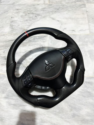Volante sportivo carbonio - in,