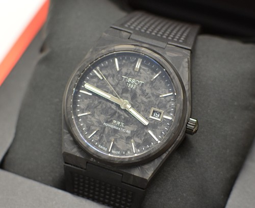 Tissot prx carbon - tissot,