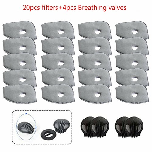 Set filtro bocca maschera viso